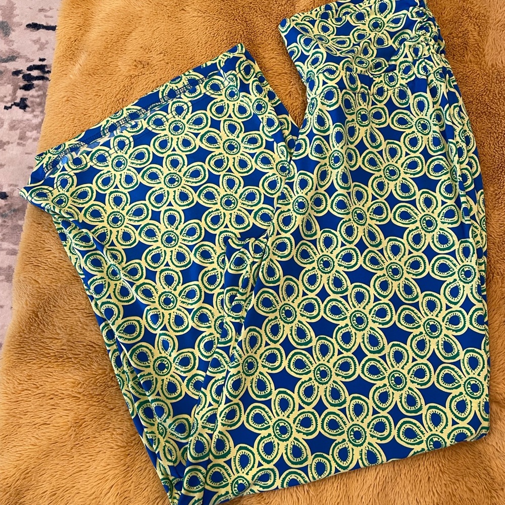 Tracy Negoshian Wide leg print pants